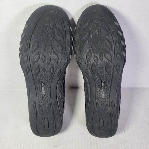 Skechers Women Lightweight Black Slip-On Athletic Walking Shoes Size 7.5 - Picture 6 of 6